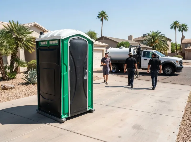 Standard Portable Restroom Rental in Chandler, AZ