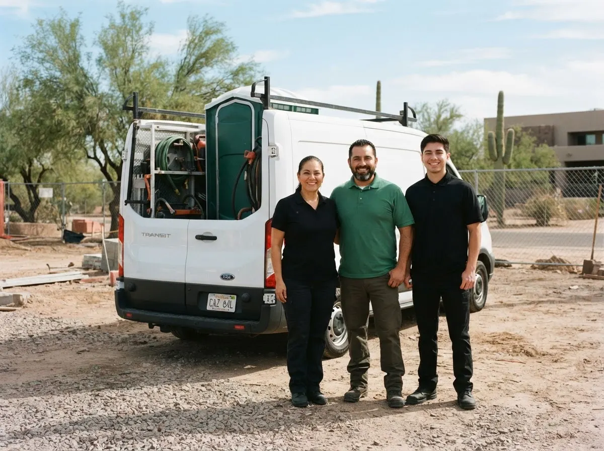The MeadowRest Portable Toilets team — portable toilet rentals in Chandler, AZ